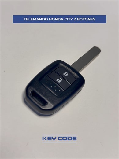 En Key Code tenemos el telemando ideal para Honda City de 2 botones, y una amplia variedad de llaves y máquinas para trabajar cualquier modelo con total precisión. 📍 Libertad 4550 - Florida Oeste 📞 54 9 11 5896-7638