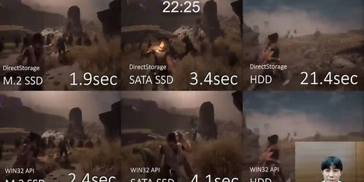 DirectStorage shows minor load-speed improvements in real-world PC demo