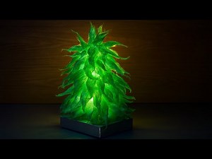 DIY tiny Christmas Tree with LEDs 