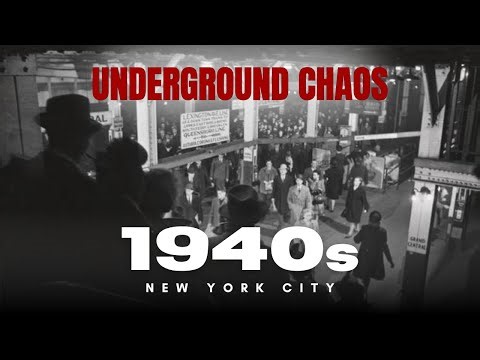 What it was like to ride the SUBWAY in the 1940s