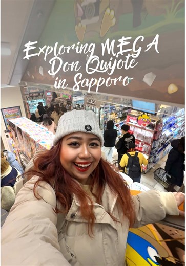 Exploring the Mega Don Quijote in Sapporo, Japan