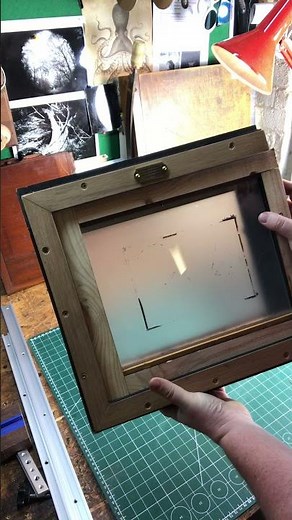 Homemade Wet Plate Camera: Rear Standard Assembly