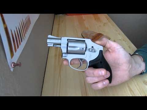 Smith and Wesson 642 Airweight: J Frame Crimson Trace Laser Grips