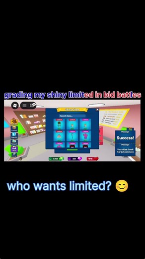 GRADING SERIAL IN BID BATTLES ROBLOX || #bidbattles #usa #roblox #gaming ‪@PeasFactory‬