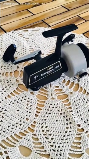 ABU Cardinal 60 A (1979) – Retro Spinning Reel 360 ° Close-Up
