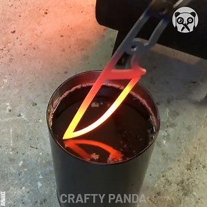 How to make a skeleton knife Partner: AVmake: youtube.com/c/AVmake/featured AVknives | Crafty Panda