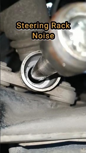 How to check Bad steering rack and pinion #steeringrack #automotive #car #repair #mechanic #shorts