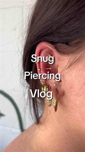 Snug Piercing Vlog: Titanium & Gold Options