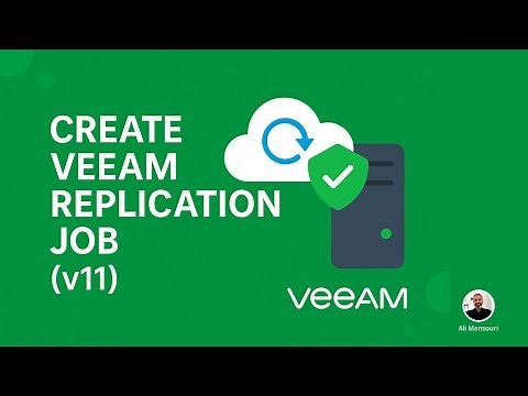 How to Create Veeam Replication Job on Veeam Backup v11