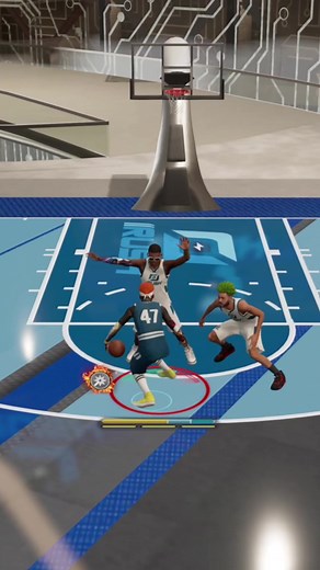 Real basketball👁️ #nba2k #nba2k23 #steezothegod #fyp #foryoupage #xyzbca #viral #youtuber #gaming #2kcommunity #dribblegod #2k23community #dribbletutorial #blowthisup #steezodribble #freezeglitch #anklebreaker #simnation