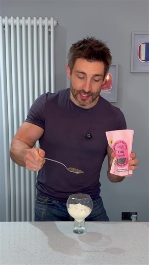 Healthy Chia Seed and Greek Yogurt Breakfast Recipe