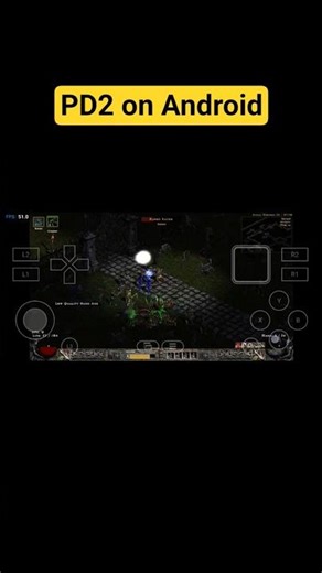 Playing Project Diablo 2 on a phone! #android #d2lod #diablo2 #projectdiablo2