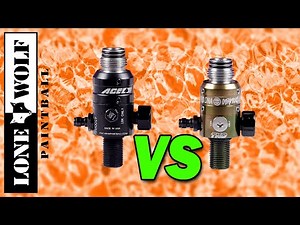 Ninja Ace vs Powerhouse TKO Paintball Tank Regulator Comparison | Lone Wolf Paintball