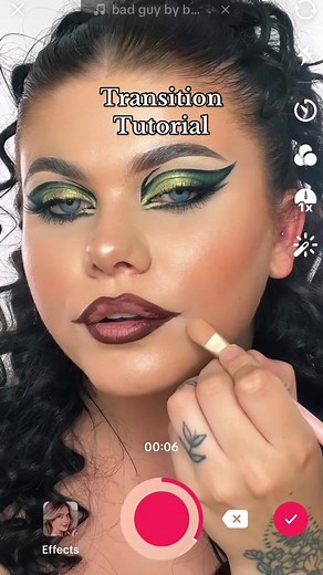 Powerful Medusa Inspired Glam Makeup Tutorial
