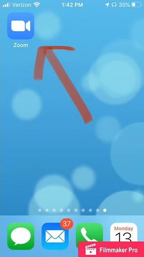 Zoom through ID # and password