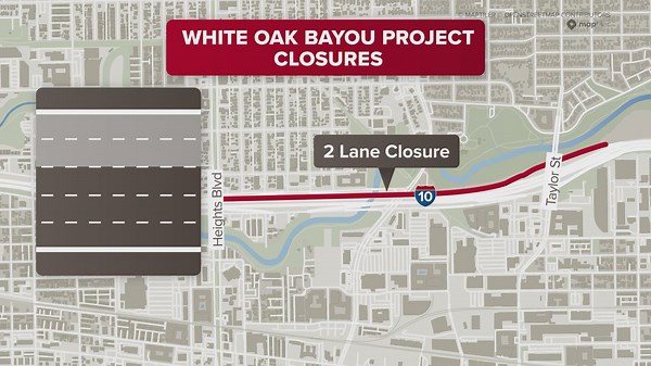 Major construction project starts on I-10 Katy Freeway to prevent flooding