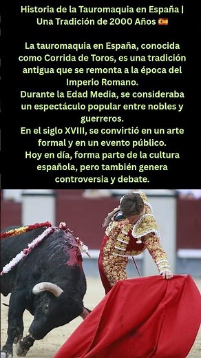 Historia de la Tauromaquia en España | Una Tradición de 2000 Años 🇪🇸
