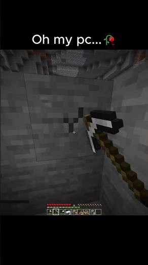 Oh my pc🥀 #minecraft #shorts #bome #trendingshortsm