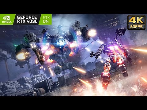 Armored Core 6 Fires of Rubicon (PC) MAX Settings & Ray Tracing 4K Gameplay | RTX 4090 ✔