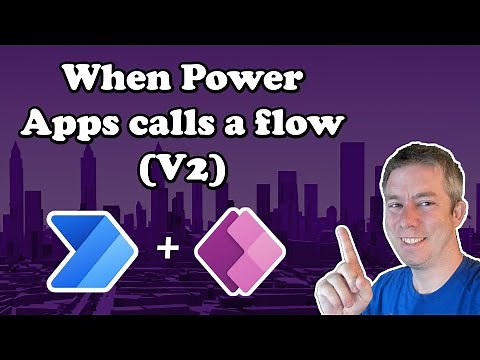 Power Apps V2 Trigger (When Power Apps calls a flow V2)