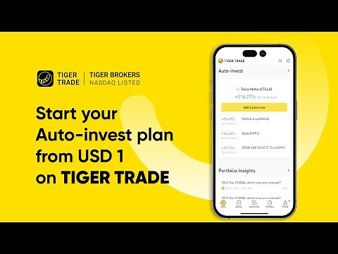 Create your Auto-invest plan on Tiger Trade now!