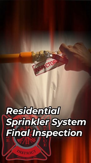 🚨 Safety First: Fire Inspection in a New Home Over 3,600 Sq Ft! 🚒 A critical review of a newly constructed home equipped with an NFPA 13D residential sprinkler system was conducted—and it’s a prime example of proactive fire safety at work. 🏠 Why This Matters: Homes over 3,600 square feet pose unique challenges during a fire due to their size and layout. A 13D sprinkler system is designed specifically to suppress fires early, giving residents more time to escape and reducing the risk of seriou