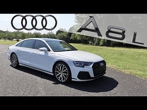 2023 Audi A8L 55 Quattro S-Line: Point Of View Start Up, Walkaround, Test Drive and Review