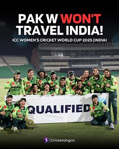 889K views · 10K reactions | Pak W Won’t Travel India ICC Womens Cricket World Cup 2025  #ipl2025 #India #PakvsIndia | Muhammad Ishfaq | Facebook