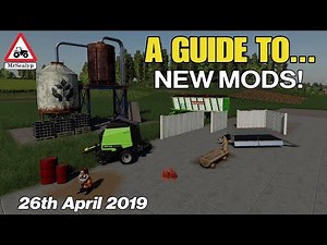 A GUIDE TO… NEW MODS! 26th April 2019. Farming Simulator 19, PS4. Assistance!