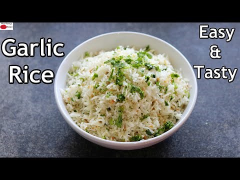 Garlic Rice Recipe - Chilli Garlic Rice In 30 Mins - Garlic Fried Rice Recipe | Skinny Recipes