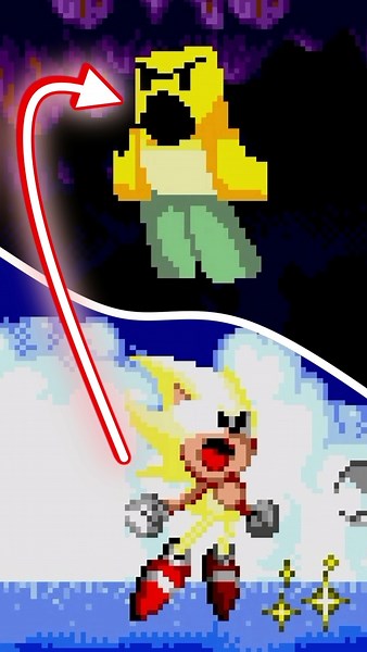 What If a Roblox Noob Was in Sonic 2?! 😂 Sonic 2 Absolute Mods Shorts #sonicshorts