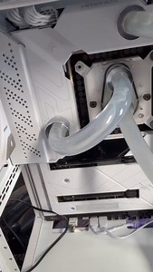 We are in full swing of the custom water cooled pc. This gaming pc is getting a new @Phanteks 4090 block and an @MSI 4090. Excited to see how this turns out. What color coolant should we throw in it? #gamingpc #custompc #pcgaming #pcsetup #pctips #pcbuild #phanteks #gamingsetup | CircuitBoredd