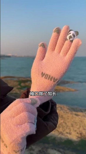 These super cute gloves not only keep you warm but also touch the screen and they are not