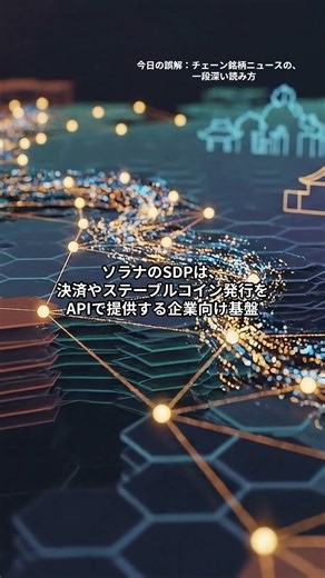 What companies want from blockchain isn't coins. #blockchain #cryptocurrency #Solana #stablecoin ...