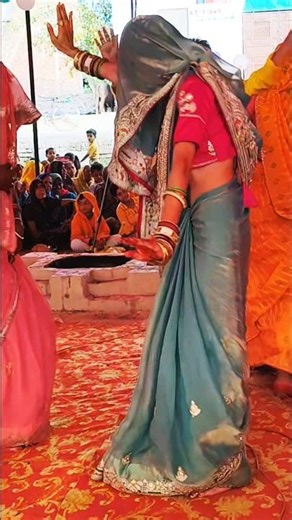 Classic dance of the newly married bride #madhav #shastri