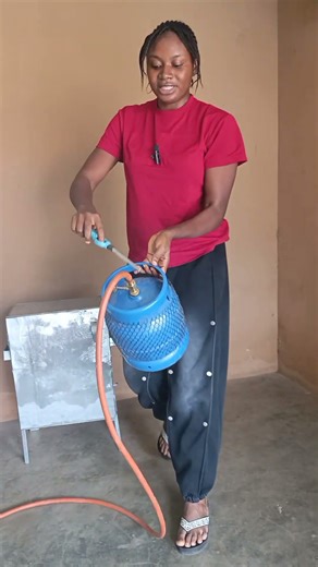 how to connect oven with gas cylinder