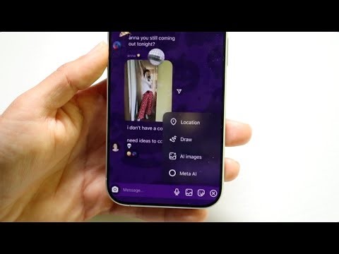 How To Draw On Instagram Messages!