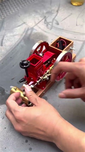 How to Start RETROL B02 Engine Model#engine