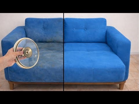 He was dying and didn't know it: Clean your sofa, armchair, and car seats without paying a fortune.