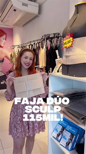 FAJA DÚO SCULP ‼️🔥 SOLO A 115mil gs😍 La Faja Dúo Sculp está diseñada para moldear tu figura de manera más efectiva y visible desde el primer uso. Su gran diferencial es el doble ajuste en la cintura, que incorpora dos filas de broches, permitiendo regular la compresión y reducir más el contorno a medida que avanzás en tu proceso. 🔒 Doble ajuste con broches • Ajuste interno y externo para una mayor reducción de cintura • Permite ir cerrando progresivamente a medida que el cuerpo se adapta • Br