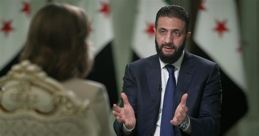 Syrian President Ahmed al-Sharaa's full 60 Minutes interview in Arabic