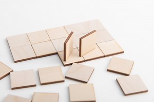 Unfinished Wooden Squares in Bulk (1/8in Thick) – Wood Blanks for Arts & Crafts, DIY Projects, and Classrooms - Etsy