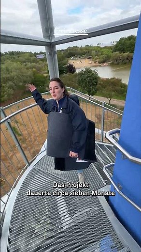 Germany's highest giant slide opens in Saxony