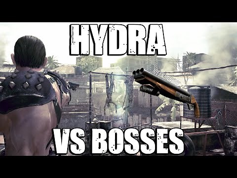Resident Evil 5 Special Weapons: Hydra (vs All Bosses)