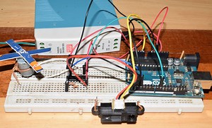How to Control a DC Motor with H-Bridge and Arduino and IR sensor - Nandgeek - DIY Electronics Projects