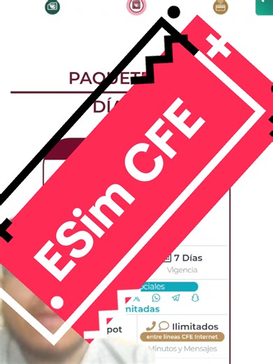 Activar eSIM de CFE: Tutorial Completo