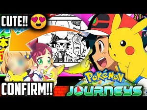 ASH KETCHUM NEW FRIEND 🔥// NEW POKEGIRL IN POKÉMON JOURNEY😍 // BIGGEST POKÉMON JOURNEY UPDATE
