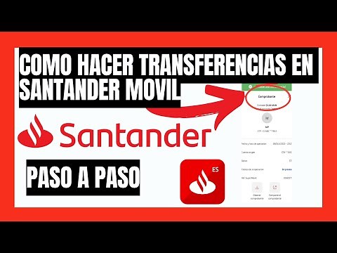Como hacer transferencias en Santander Movil PASO A PASO 2026