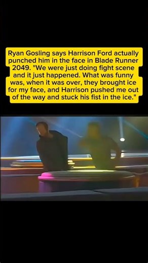 Harrison Ford Punched Ryan Gosling?! 😳
