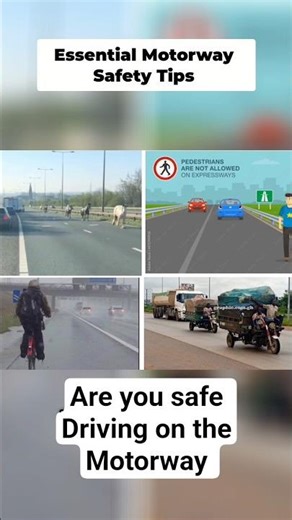 Motorway Driving Safety- Essential Tips & Rules